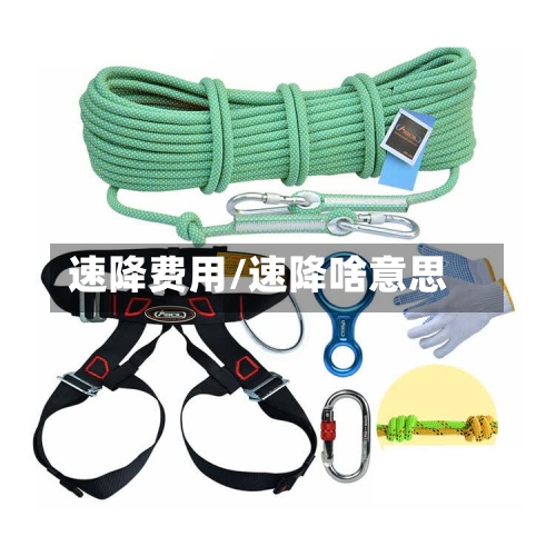 速降费用/速降啥意思