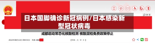 日本国脚确诊新冠病例/日本感染新型冠状病毒-第3张图片