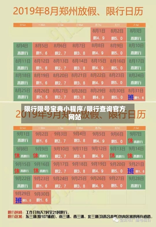 限行限号宝典小程序/限行查询官方网站