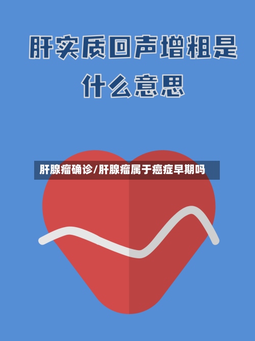 肝腺瘤确诊/肝腺瘤属于癌症早期吗-第2张图片