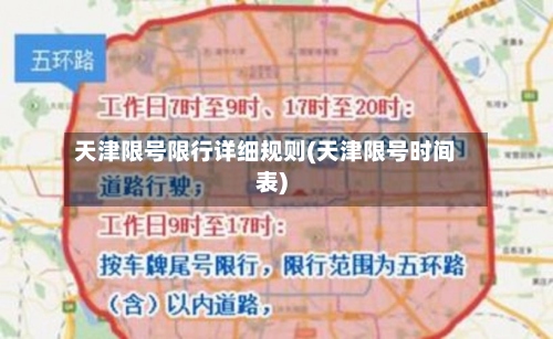 天津限号限行详细规则(天津限号时间表)