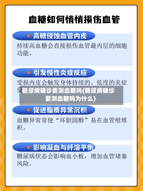 糖尿病确诊要测血糖吗(糖尿病确诊要测血糖吗为什么)