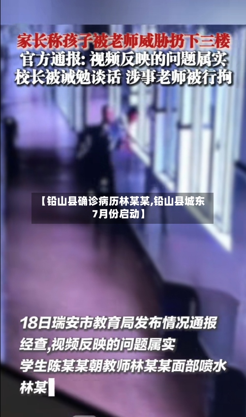【铅山县确诊病历林某某,铅山县城东7月份启动】
