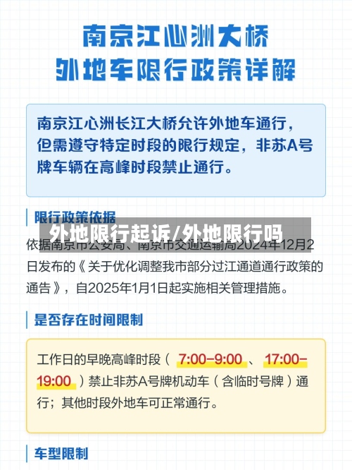 外地限行起诉/外地限行吗-第2张图片