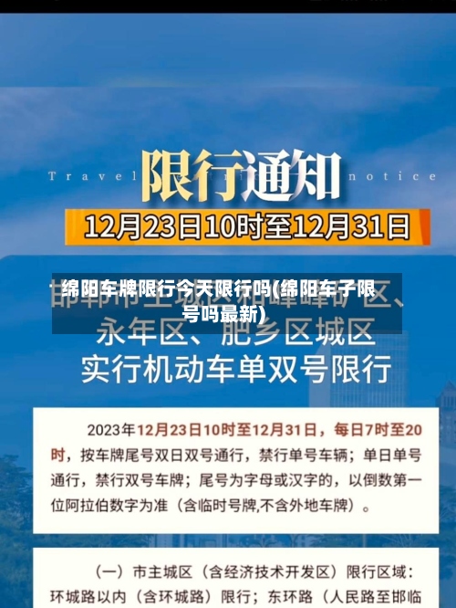 绵阳车牌限行今天限行吗(绵阳车子限号吗最新)