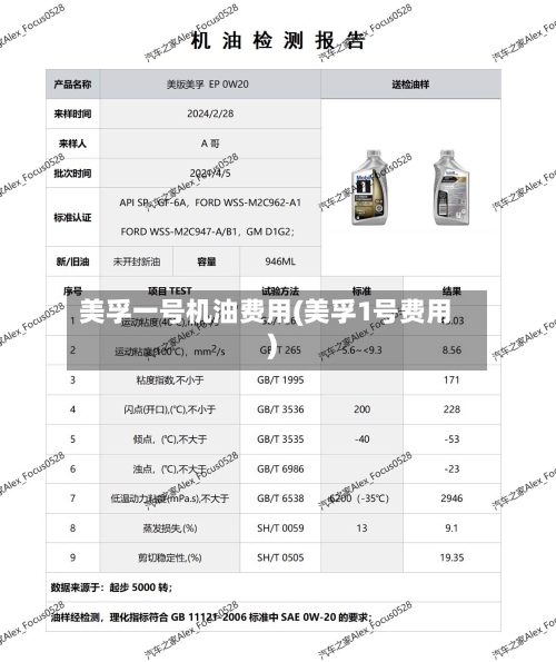 美孚一号机油费用(美孚1号费用)-第2张图片