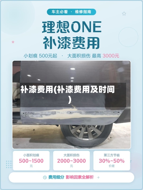 补漆费用(补漆费用及时间)-第2张图片