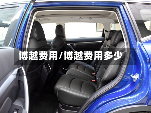 博越费用/博越费用多少-第3张图片
