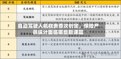 自动驾驶人机权责首次划定	，保险产品设计面临哪些新课题-第2张图片