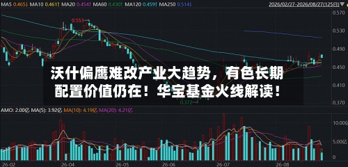 沃什偏鹰难改产业大趋势，有色长期配置价值仍在！华宝基金火线解读！