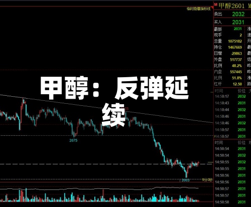 甲醇:反弹延续-第1张图片