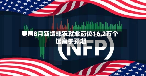 美国8月新增非农就业岗位16.2万个 远高于预期-第3张图片