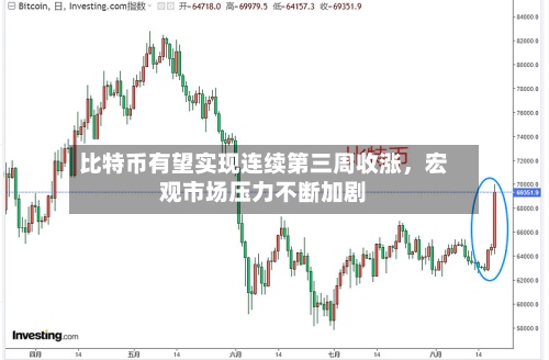 比特币有望实现连续第三周收涨	，宏观市场压力不断加剧-第1张图片